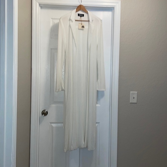 SER.O.YA Virginia Cardigan Women’s Size L White - Picture 8 of 12